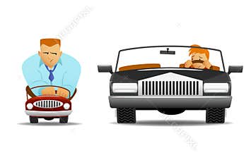 Big car small car