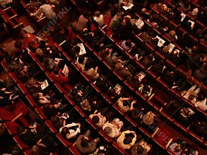 Auditorium with people