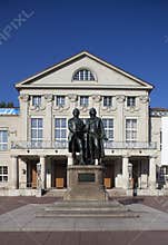 Goethe monument Weimar
