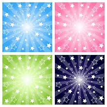 Stars explosion