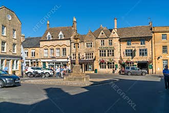 Stow-on-the-Wold in Cotswolds, UK
