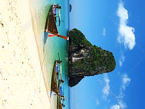 Thai longboats
