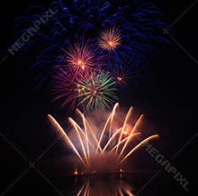 Colourful Fireworks