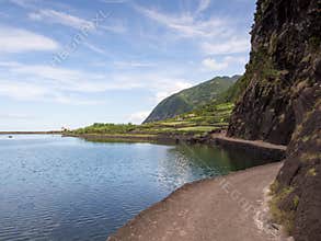 Sao Jorge hiking trail, Azores Islands, Portugal