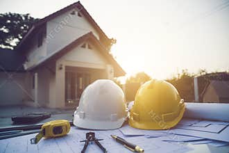 House architect engineer nobody work construction blueprint House Cost Estimator, Cost to Build a Home