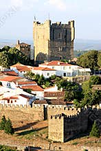 Portuguese historical fortress Braganca