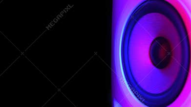 Close up of audio equipment for audio record studios