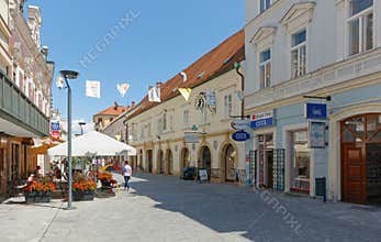 Downtown Pedestrian Street  in Celje