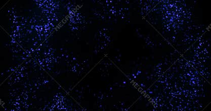 Abstract cosmic colorful mutilcolor yellow, gold, blue, white explosion shockwave warm golden fire energy on black background,