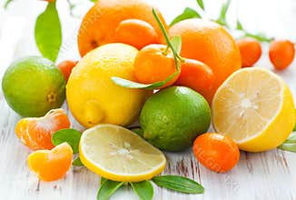 Citrus fresh fruits
