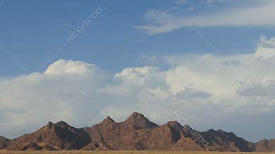Time lapse of the arid Namib desert