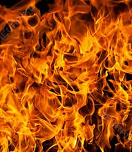 Fire flames