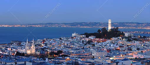 San Francisco - North Beach Panorama