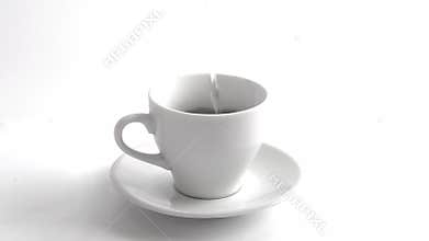 brew tasty black coffee pour water into a mug