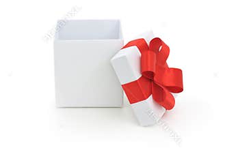 Open gift box
