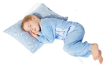 Sleeping little child
