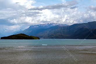 Endicott Arm fjord near Juneau, Alaska