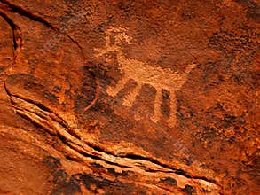 Historic Anasazi Petroglyph