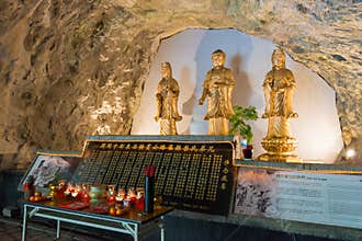 Cenotaph of Changchun Eternal Spring Shrine in Taroko National Park, Xiulin, Hualien, Taiwan