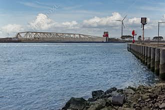 The Maeslantkering storm barrier