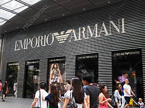 Emporio Armani display