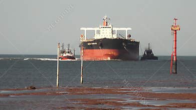Merchant ship Port Hedland Pilbara Ports Authority Western Australia 02