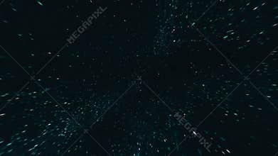 Glitter abstract background teal bokeh sparkles
