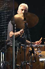 The Rolling Stones, Charlie Watts during the concert