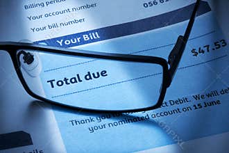 Bill Account Invoice Statement Due