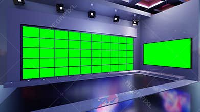 3D Virtual TV Studio News