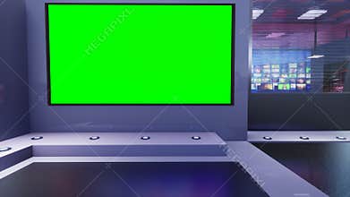 3D Virtual TV Studio News