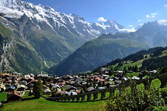 Murren Village, Switzerland