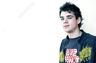 Portrait of a Young Teenage Boy