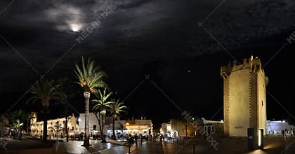 Town centre of conil de la frontera