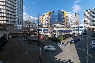 The Rotterdam library building