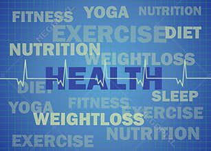 Background for fitness Concept
