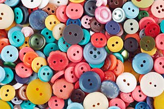 Colorful buttons