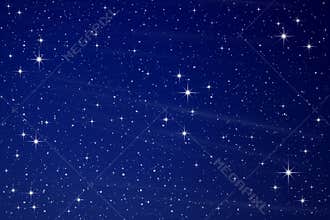 Stars in the night sky