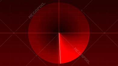 Radar HUD - red