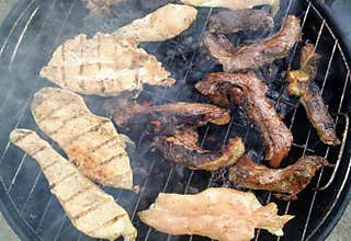 Barbecue detail