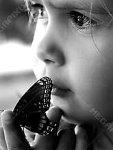Beauty and the butterfly