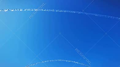 Water jets in arched form