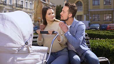 Wife ignoring husband, relations problem, child care priority, family crisis