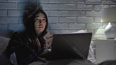 Stressed asian woman showing sign Help, lack of sleep, low productivity overwork