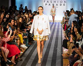Fashion Parade at Christie. A celebration of South Asian diversity in Art and Fashion