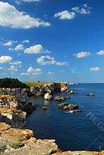 Black sea rocky coast - Bulgaria