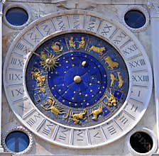 Astronomical clock, Venice , Italy