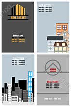 Real estate business cards