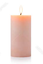 Orange candle
