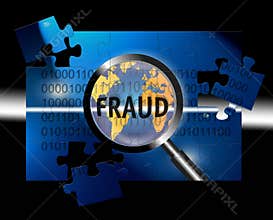 Security Concept Focus Fraud
